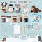 Set of 5 Winter Polar Animals Wool Needle Felting Kit,5 Unique Designs Doll Making Wool Needle Felting Starter Kit, DIY Home Decoration Needle Felting Craft Birthday Gift for Adult and Kids